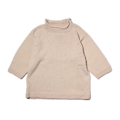 macmahon knitting mills×it’s inconspicuous presence (Niche. ニッチ) / Roll Neck KNIT (SOLID) - NATURAL