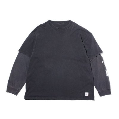 go-getter (ゴーゲッター) / REMAKE LAYERED W SLEEVE LS Tee - #1