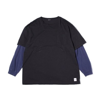 go-getter (ゴーゲッター) / REMAKE LAYERED W SLEEVE LS Tee - #2