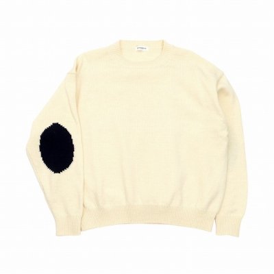 PHINGERIN(フィンガリン) / JOINT KNITTED SWEATER - IVORY