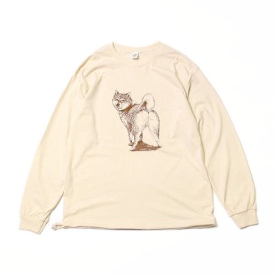Niche. (ニッチ) / BACK TO THE DOG L/S Tee - NATURAL