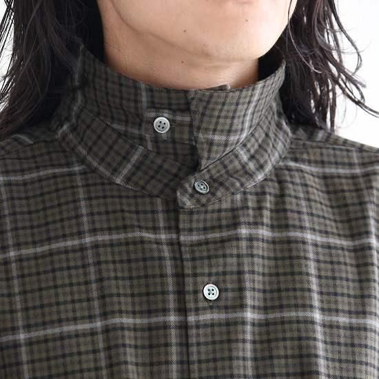 FreshService (フレッシュサービス) / WOOLY STRETCH TAB-COLLAR SHIRT