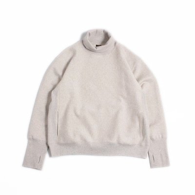 A Vontade (ア ボンタージ) / Turtle Neck Sweat L/S - OATMEAL
