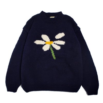 Macmahon Knitting Mills / CREW KNIT - FLOWER exclusive for KNOCK OUT