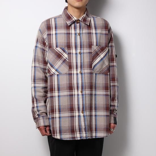 N.HOOLYWOOD(エヌハリウッド) / BIG MAC CHECK SHIRT - BROWN