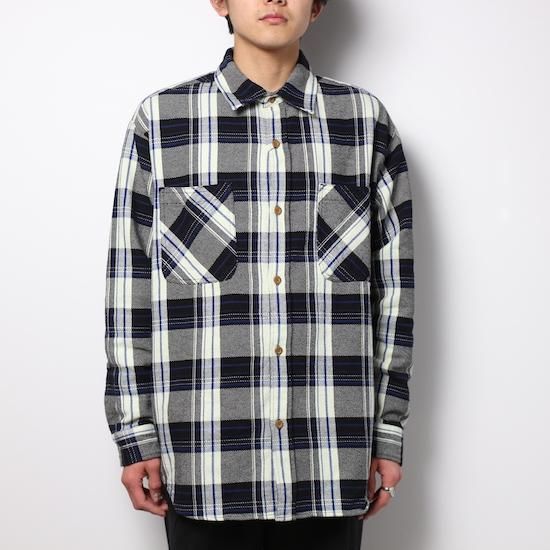 N.HOOLYWOOD(エヌハリウッド) / BIG MAC CHECK SHIRT - BLACK
