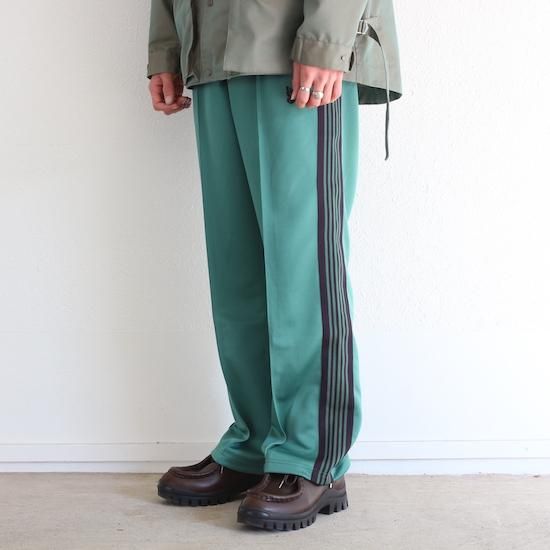 Needles (ニードルス) / TRACK PANT (POLY SMOOTH) - EMERALD