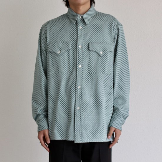 DAIRIKU (ダイリク)/ Jersey Knit Shirt - Youth Blue