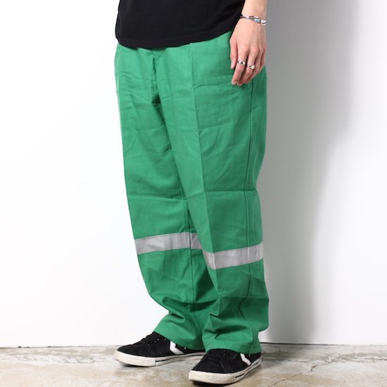go-getter (ゴーゲッター) / REMAKE  REFLECTOR EASY PANTS - GREEN 1