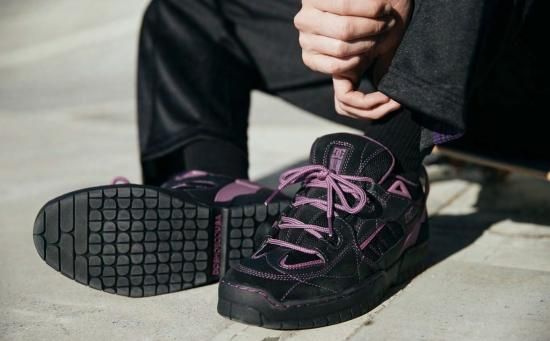Needles × DC SHOES / SPECTRE - BLACK / PURPLE