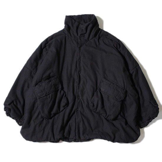 PHINGERIN(フィンガリン) / FUTON COAT NEL DYE - BLACK