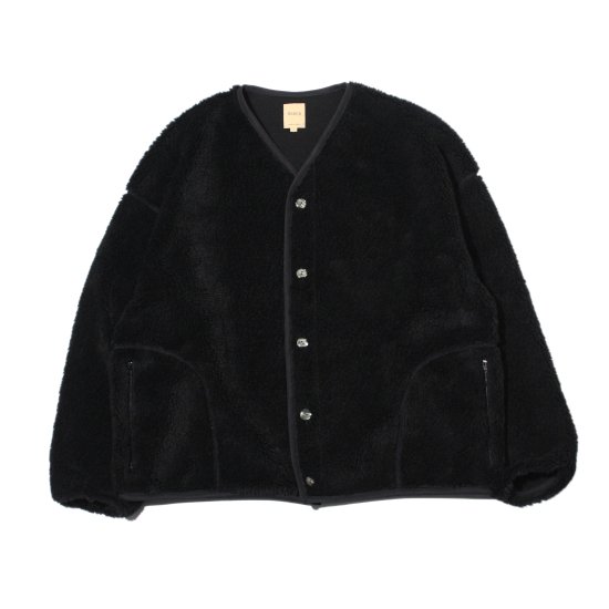 Sanca () / BOA V CARDIGAN - BLACK