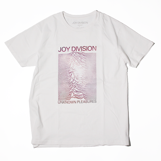 <img class='new_mark_img1' src='https://img.shop-pro.jp/img/new/icons13.gif' style='border:none;display:inline;margin:0px;padding:0px;width:auto;' />MUSIC TEE / JOY DIVISION SS Tee - WHITE