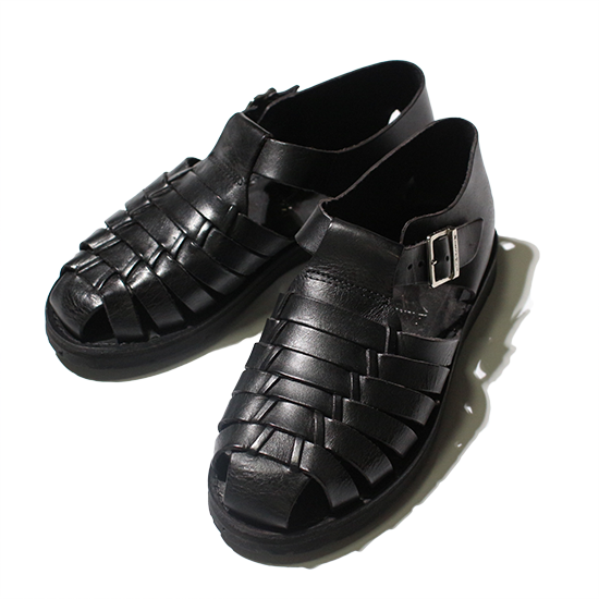 BRAND X (֥ɥå) / Leather Sandal FISHERMAN - BLACK