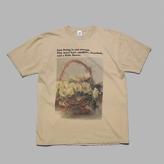 Niche. (˥å) / Just a Little Flower Tee (Basket) - BEIGE