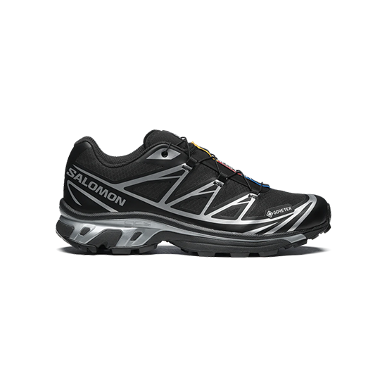 SALOMON XT-6 GORE-TEX | BLACK/BLACK/SILVER - KNOCK OUT 247 SALOMON XT-6 GORE-TEX | BLACK/BLACK/SILVER - KNOCK OUT 247