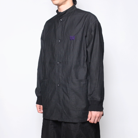Needles (ニードルス)/ S.C. Army Shirt (Back Sateen) - BLACK Needles (ニードルス)/ S.C. Army Shirt (Back Sateen) - BLACK
