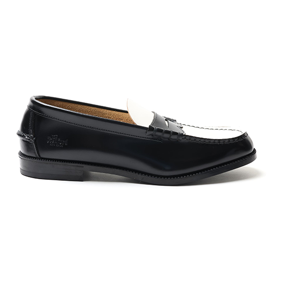 THE KENFORD FINESHOES COIN LOAFERS | ブラック×ホワイト THE KENFORD FINESHOES COIN LOAFERS | ブラック×ホワイト