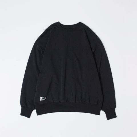 <img class='new_mark_img1' src='https://img.shop-pro.jp/img/new/icons13.gif' style='border:none;display:inline;margin:0px;padding:0px;width:auto;' />FreshService (եå奵ӥ) / LIGHT OZ CREW NECK SWEAT - BLACK