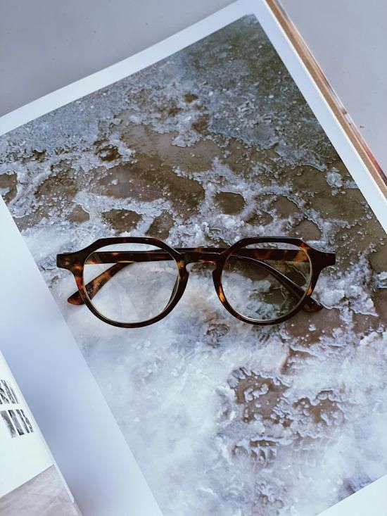 NOC EYEGEAR / CROWN PANT - TORTOISE / CLEAR