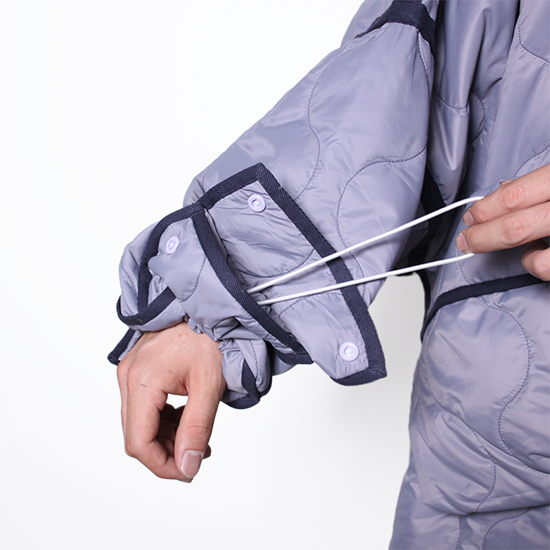 フィンガリン FUTON QUILT COAT | ライラック - KNOCK OUT 247 フィンガリン FUTON QUILT COAT | ライラック - KNOCK OUT 247