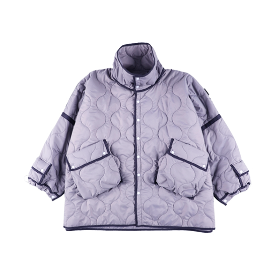 <img class='new_mark_img1' src='https://img.shop-pro.jp/img/new/icons13.gif' style='border:none;display:inline;margin:0px;padding:0px;width:auto;' />PHINGERIN(ե󥬥) / FUTON QUILT COAT - LILAC