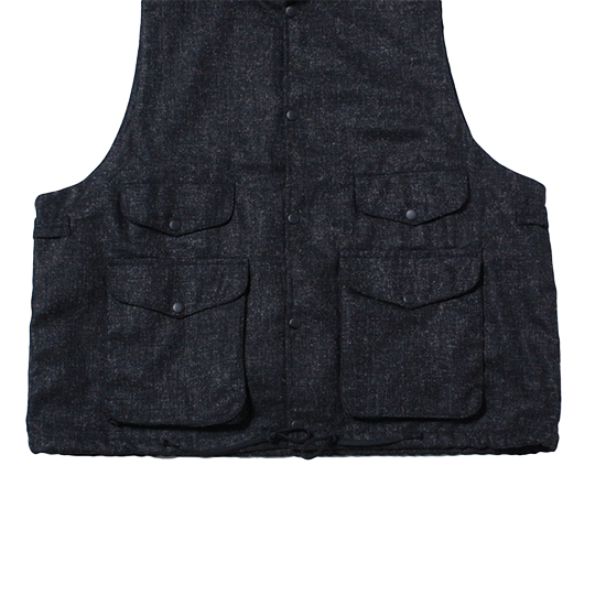 PORTRAITE Over Vest | CHARCOAL - KNOCK OUT 247 PORTRAITE Over Vest | CHARCOAL - KNOCK OUT 247