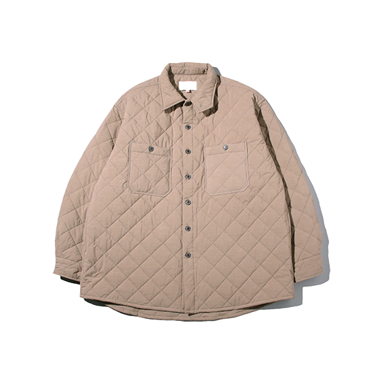 <img class='new_mark_img1' src='https://img.shop-pro.jp/img/new/icons13.gif' style='border:none;display:inline;margin:0px;padding:0px;width:auto;' />YOKO SAKAMOTO (衼 ) / QUILTING WORK SHIRTS - GRAY