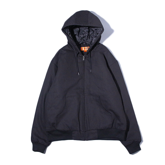 <img class='new_mark_img1' src='https://img.shop-pro.jp/img/new/icons13.gif' style='border:none;display:inline;margin:0px;padding:0px;width:auto;' />CornerStone (ʡȡ) / Duck Closh Hooded Jacket - BLACK