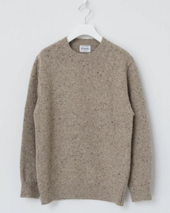 <img class='new_mark_img1' src='https://img.shop-pro.jp/img/new/icons13.gif' style='border:none;display:inline;margin:0px;padding:0px;width:auto;' />YONETOMI / RIGID CASHMERE SWEATER P/O & COLOR NEP KNIT P/O / SIZE: 3
