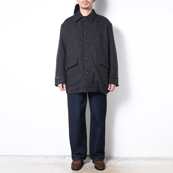Needles | Car Coat | ウールグレンチェック - KNOCK OUT 247 Needles | Car Coat | ウールグレンチェック - KNOCK OUT 247