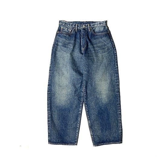 <img class='new_mark_img1' src='https://img.shop-pro.jp/img/new/icons13.gif' style='border:none;display:inline;margin:0px;padding:0px;width:auto;' />Sanca () / 15.5OZ DENIM 5P WIDE FIT USED - INDIGO