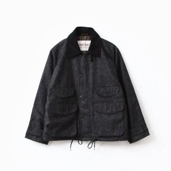 <img class='new_mark_img1' src='https://img.shop-pro.jp/img/new/icons13.gif' style='border:none;display:inline;margin:0px;padding:0px;width:auto;' />PORTRAITE (ݡȥ쥤) / Classic Field Jacket Short - Charcoal Tweed