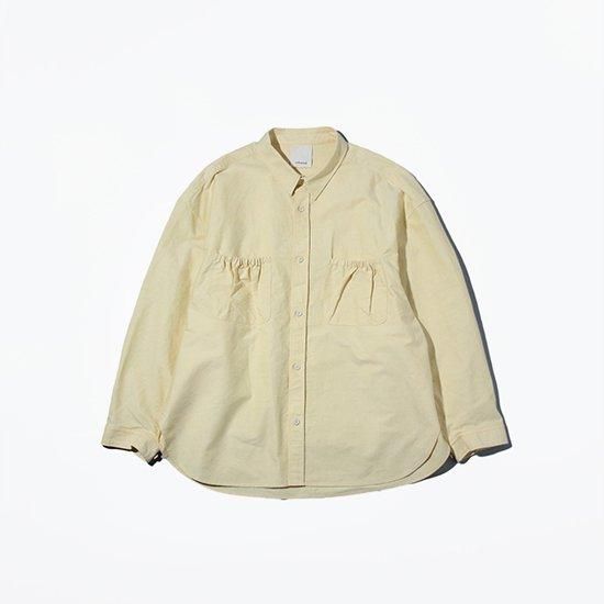 <img class='new_mark_img1' src='https://img.shop-pro.jp/img/new/icons13.gif' style='border:none;display:inline;margin:0px;padding:0px;width:auto;' />refomed (եå) / WRIST PATCH WIDE SHIRT 