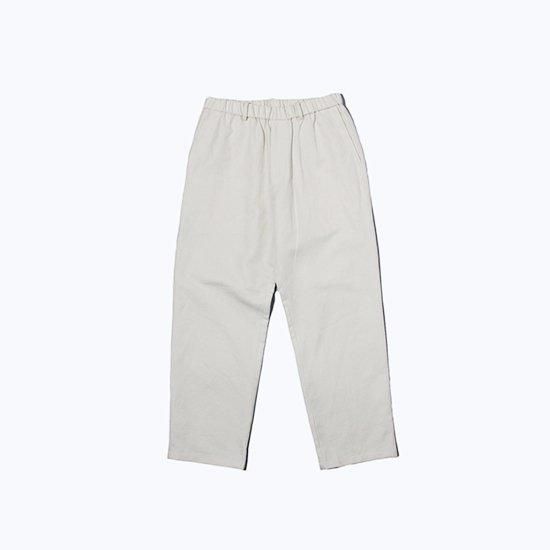 <img class='new_mark_img1' src='https://img.shop-pro.jp/img/new/icons13.gif' style='border:none;display:inline;margin:0px;padding:0px;width:auto;' />YOKO SAKAMOTO (衼 ) / STANDARD EASY PANTS - ECRU