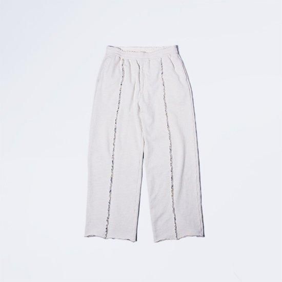 <img class='new_mark_img1' src='https://img.shop-pro.jp/img/new/icons13.gif' style='border:none;display:inline;margin:0px;padding:0px;width:auto;' />TUITACI (ĥ) / INLAY FRENCH TERRY SWEAT PANTS - IVORY