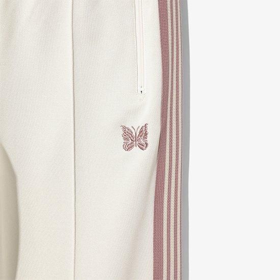 パンツ needles track pant - smooth ivory Needles H.D. Track Pant Poly Smooth - Ivory – Kith