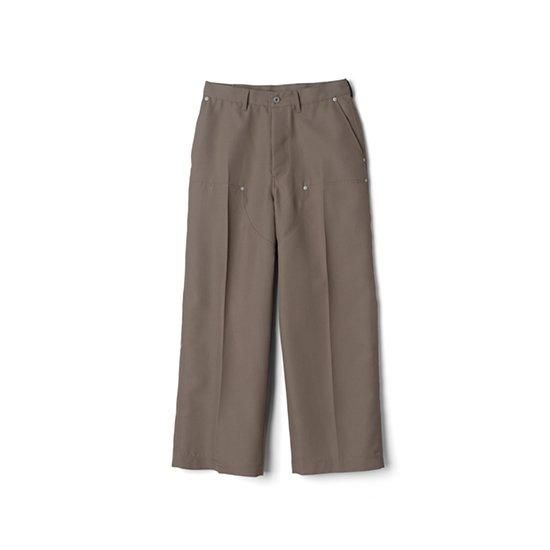 <img class='new_mark_img1' src='https://img.shop-pro.jp/img/new/icons13.gif' style='border:none;display:inline;margin:0px;padding:0px;width:auto;' />refomed (եå) / FORMAN WOOL SLACKS - KHAKI