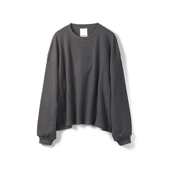 <img class='new_mark_img1' src='https://img.shop-pro.jp/img/new/icons13.gif' style='border:none;display:inline;margin:0px;padding:0px;width:auto;' />refomed (եå) / AZEAMI THERMAL TEE - CHARCOAL