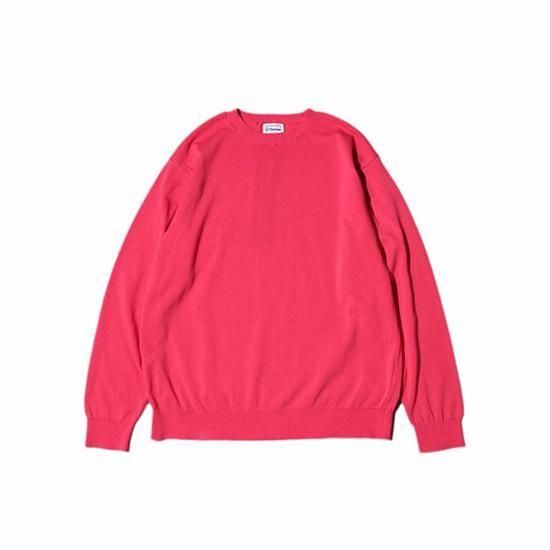 <img class='new_mark_img1' src='https://img.shop-pro.jp/img/new/icons13.gif' style='border:none;display:inline;margin:0px;padding:0px;width:auto;' />YONETOMIʥͥȥߡ / HIGH TWIST COTTON KNIT PULLOVER - PINK
