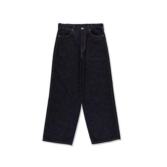 <img class='new_mark_img1' src='https://img.shop-pro.jp/img/new/icons13.gif' style='border:none;display:inline;margin:0px;padding:0px;width:auto;' />TUITACI (ĥ) / INLAY DENIM WIDE JEAN - INDIGO