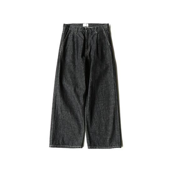 <img class='new_mark_img1' src='https://img.shop-pro.jp/img/new/icons13.gif' style='border:none;display:inline;margin:0px;padding:0px;width:auto;' />superNova (ѡΥ) / Wide selvedge jeans (One wash) - Black