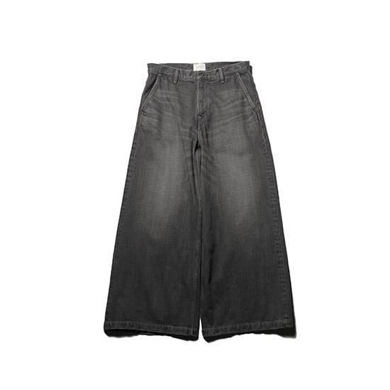 <img class='new_mark_img1' src='https://img.shop-pro.jp/img/new/icons13.gif' style='border:none;display:inline;margin:0px;padding:0px;width:auto;' />superNova (ѡΥ) / Baggy jeans (Old vintage wash) - Mid Black