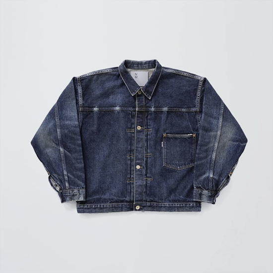 NEW MANUAL T-BACK JACKET | インディゴ - KNOCK OUT 247 NEW MANUAL T-BACK JACKET | インディゴ - KNOCK OUT 247
