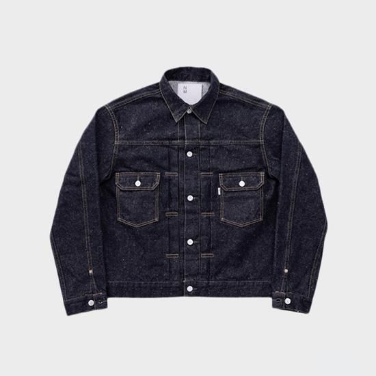 <img class='new_mark_img1' src='https://img.shop-pro.jp/img/new/icons13.gif' style='border:none;display:inline;margin:0px;padding:0px;width:auto;' />NEW MANUAL (˥塼ޥ˥奢) / #006 LV 2ND T-BACK JACKET (ONE-WASHED)
 - INDIGO