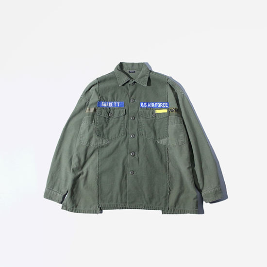 <img class='new_mark_img1' src='https://img.shop-pro.jp/img/new/icons13.gif' style='border:none;display:inline;margin:0px;padding:0px;width:auto;' />go-getter (å) / REMAKE DOCKING MILITARY SHIRT - #2