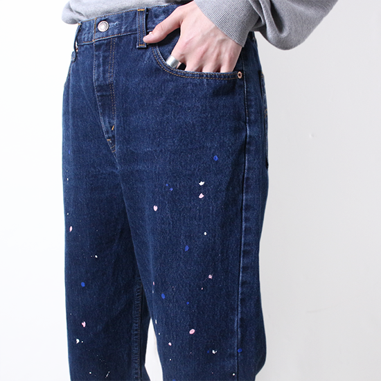 go-getter | REMAKE LV PAINT DENIM PANTS - KNOCK OUT 247 go-getter | REMAKE LV PAINT DENIM PANTS - KNOCK OUT 247