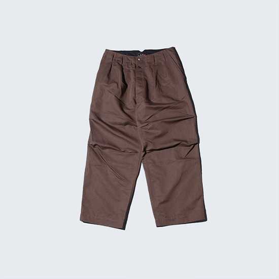 <img class='new_mark_img1' src='https://img.shop-pro.jp/img/new/icons13.gif' style='border:none;display:inline;margin:0px;padding:0px;width:auto;' />Willow Pants (ѥ) / P-023 Tuck Pants - BROWN