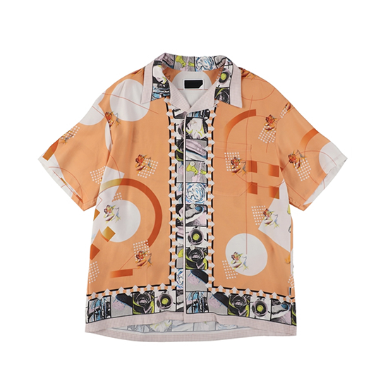 <img class='new_mark_img1' src='https://img.shop-pro.jp/img/new/icons13.gif' style='border:none;display:inline;margin:0px;padding:0px;width:auto;' />PHINGERIN(ե󥬥) / DRAW SUMMER SHIRT - ORANGE