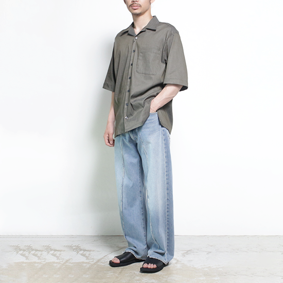 【超安い】 | JEANS BAGGY PARK OLD BLUE 247 OUT KNOCK - パンツ